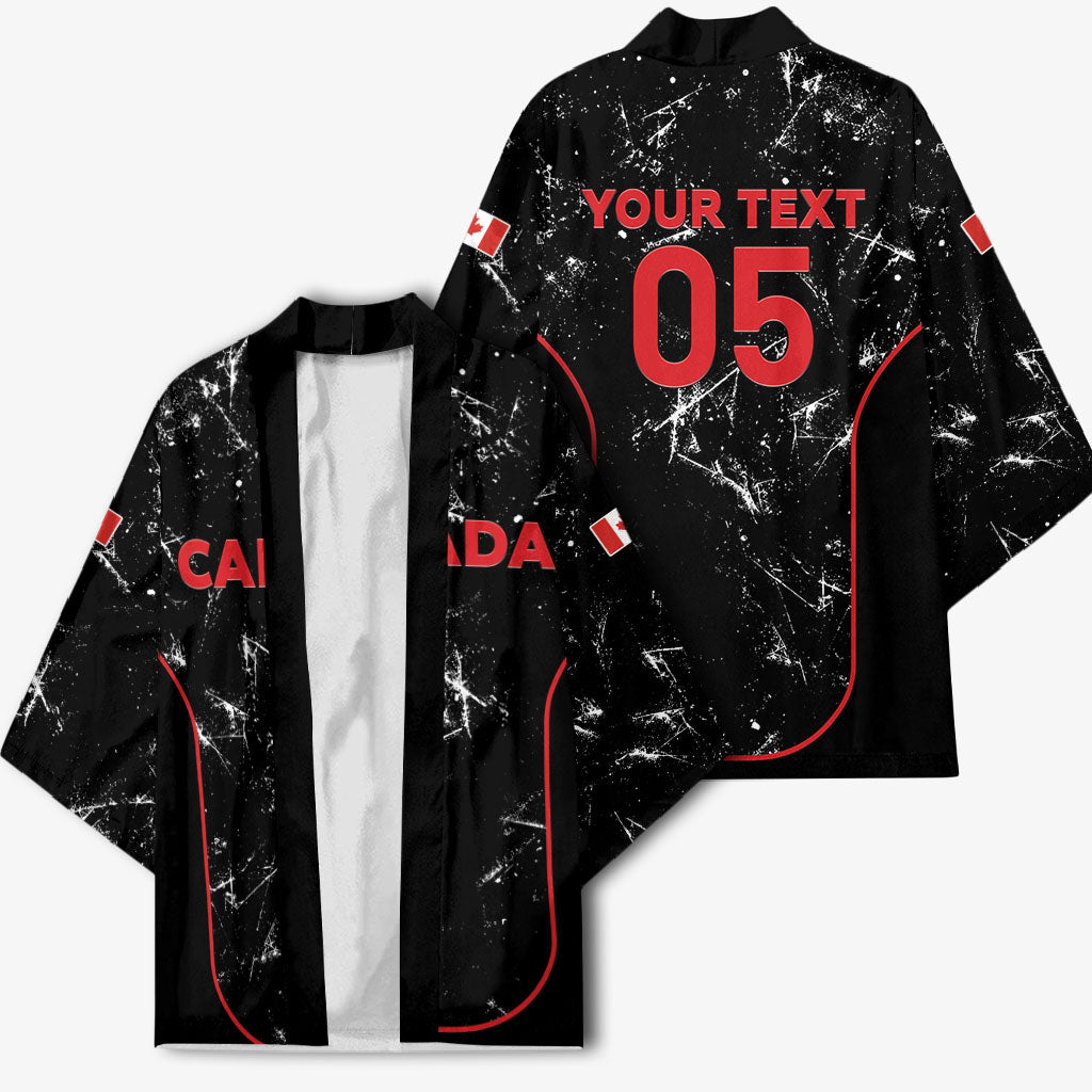 Custom Canada Football 2026 Kimono Go Les Rouges