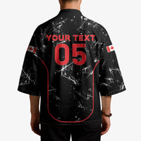 Custom Canada Football 2026 Kimono Go Les Rouges