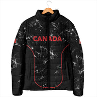 Custom Canada Football 2026 Padded Jacket Go Les Rouges