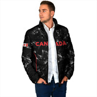 Custom Canada Football 2026 Padded Jacket Go Les Rouges