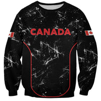 Custom Canada Football 2026 Sweatshirt Go Les Rouges