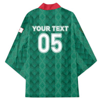 Custom Algeria Football 2026 Kimono Algerian Geometric Patterns