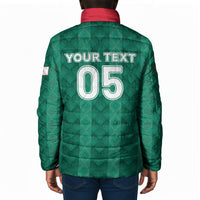 Custom Algeria Football 2026 Padded Jacket Algerian Geometric Patterns
