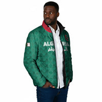 Custom Algeria Football 2026 Padded Jacket Algerian Geometric Patterns