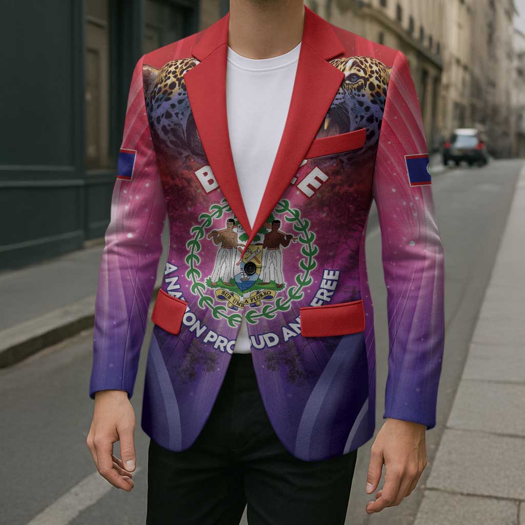 Belize 44th Independence Anniversary Blazer Stronger Together Rising Forever - Wonder Print Shop