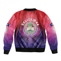 Belize 44th Independence Anniversary Bomber Jacket Stronger Together Rising Forever - Wonder Print Shop