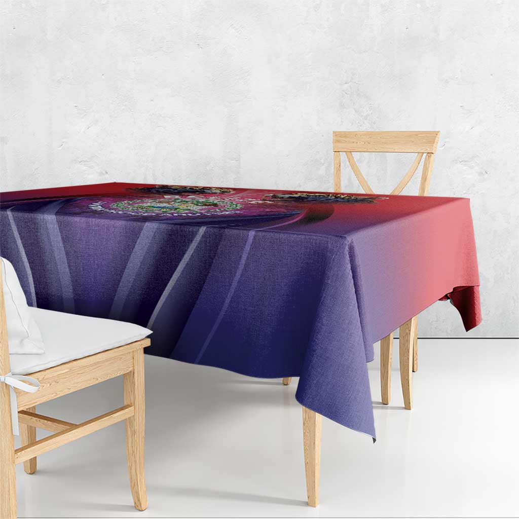 Belize 44th Independence Anniversary Tablecloth Stronger Together Rising Forever - Wonder Print Shop