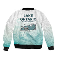 Canada The Great Lakes Bomber Jacket Lake Ontario Forever