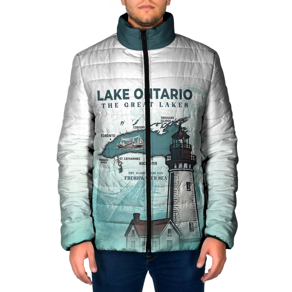 Canada The Great Lakes Padded Jacket Lake Ontario Forever