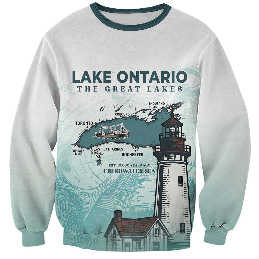 Canada The Great Lakes Sweatshirt Lake Ontario Forever