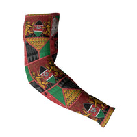 Kenya Christmas Arm Sleeves Patchwork Style