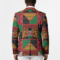 Kenya Christmas Blazer Patchwork Style