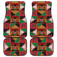 Kenya Christmas Car Mats Patchwork Style