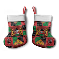 Kenya Christmas Stocking Patchwork Style