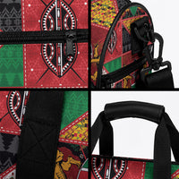 Kenya Christmas Duffle Bag Patchwork Style
