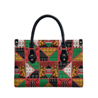 Kenya Christmas Leather Bag Patchwork Style