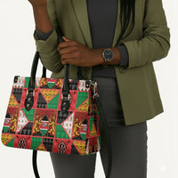 Kenya Christmas Leather Bag Patchwork Style