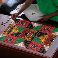 Kenya Christmas Puzzle Patchwork Style