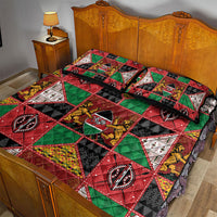 Kenya Christmas Quilt Bed Set Patchwork Style