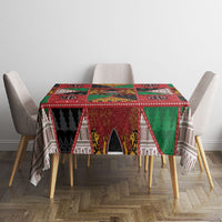 Kenya Christmas Tablecloth Patchwork Style