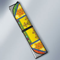 Ethiopia Christmas Auto Sun Shade Patchwork Style