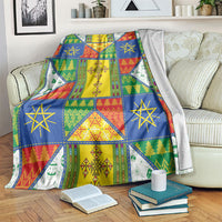 Ethiopia Christmas Blanket Patchwork Style