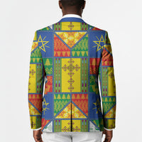 Ethiopia Christmas Blazer Patchwork Style