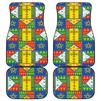 Ethiopia Christmas Car Mats Patchwork Style