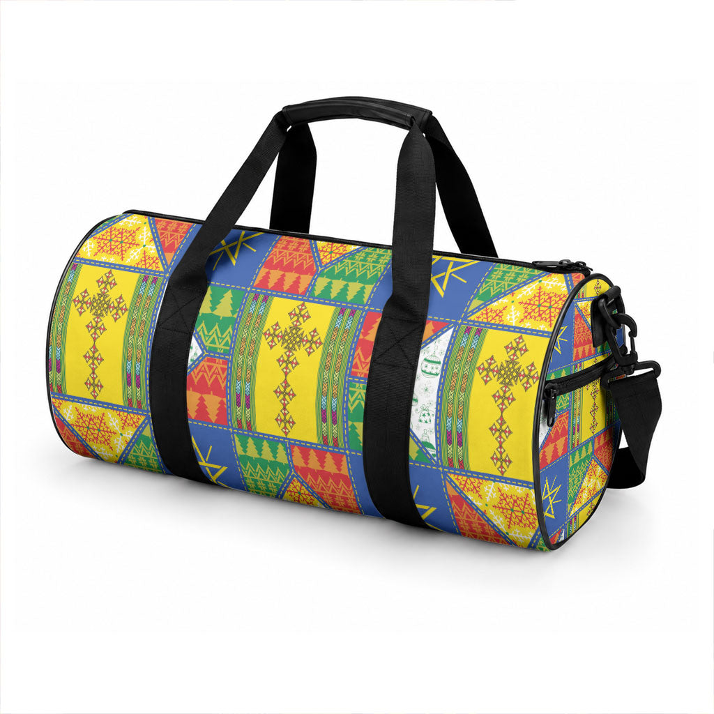Ethiopia Christmas Duffle Bag Patchwork Style