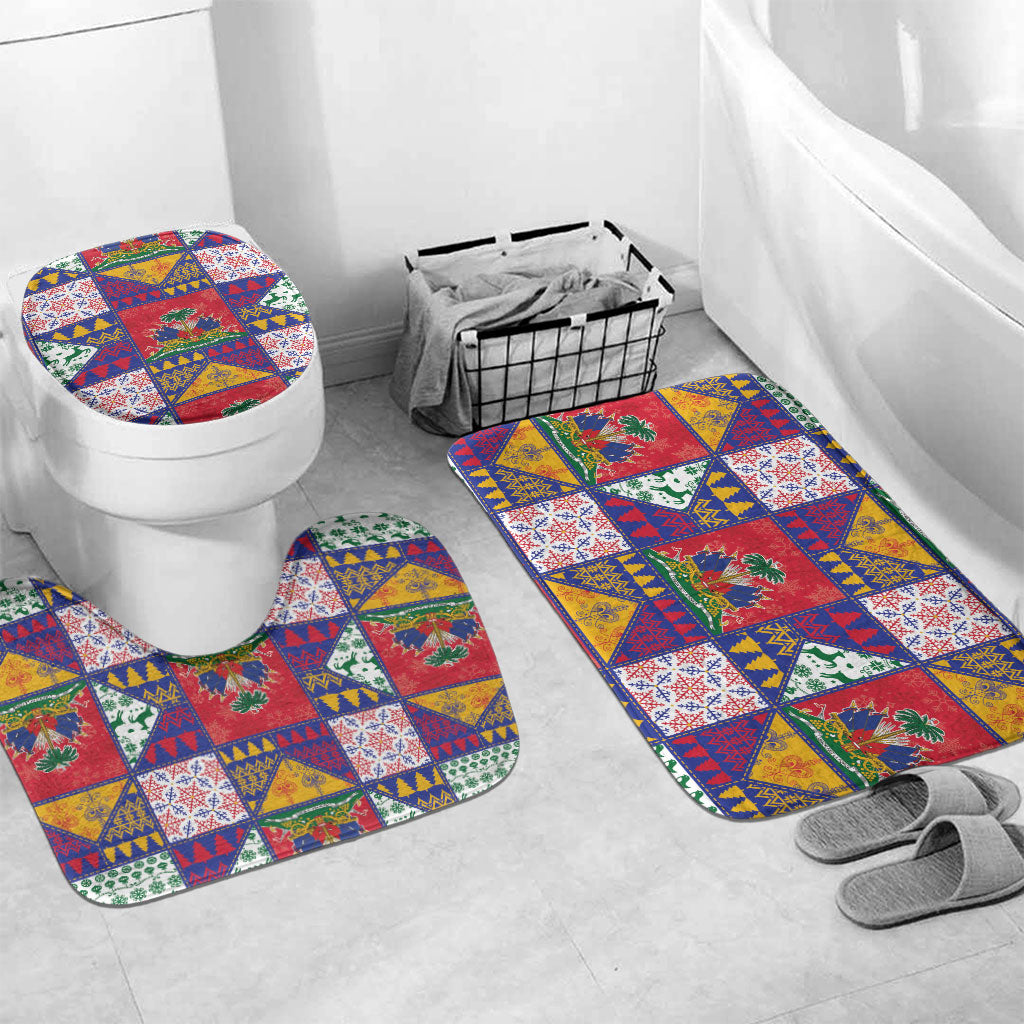 Haiti Christmas Bathroom Set Patchwork Style