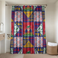 Haiti Christmas Bathroom Set Patchwork Style
