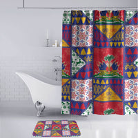 Haiti Christmas Bathroom Set Patchwork Style