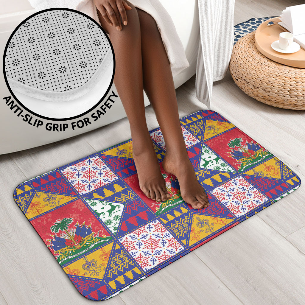 Haiti Christmas Bathroom Set Patchwork Style