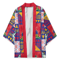 Haiti Christmas Kimono Patchwork Style