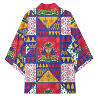 Haiti Christmas Kimono Patchwork Style