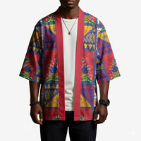 Haiti Christmas Kimono Patchwork Style