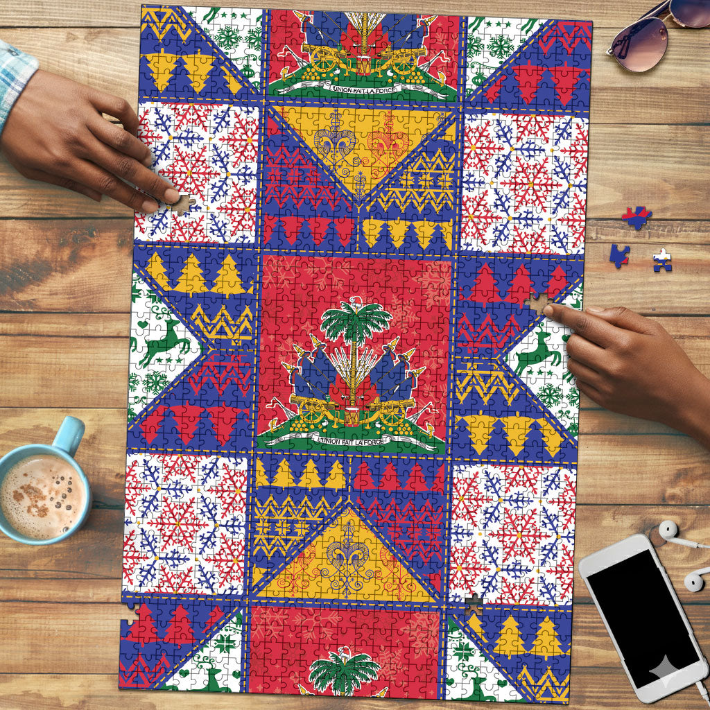 Haiti Christmas Puzzle Patchwork Style
