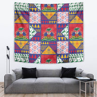 Haiti Christmas Tapestry Patchwork Style