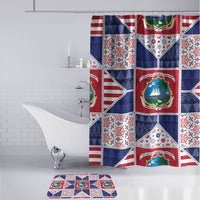 Liberia Christmas Bathroom Set Patchwork Style