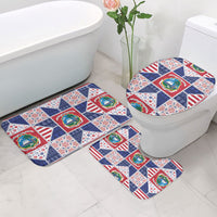 Liberia Christmas Bathroom Set Patchwork Style