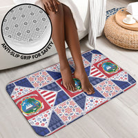Liberia Christmas Bathroom Set Patchwork Style