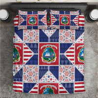 Liberia Christmas Bedding Set Patchwork Style