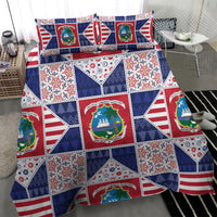 Liberia Christmas Bedding Set Patchwork Style