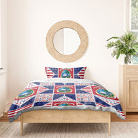 Liberia Christmas Bedding Set Patchwork Style