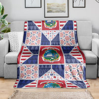 Liberia Christmas Blanket Patchwork Style