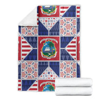 Liberia Christmas Blanket Patchwork Style