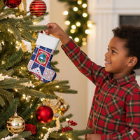 Liberia Christmas Stocking Patchwork Style