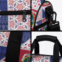 Liberia Christmas Duffle Bag Patchwork Style