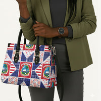 Liberia Christmas Leather Bag Patchwork Style