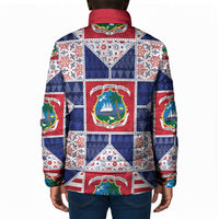 Liberia Christmas Padded Jacket Patchwork Style